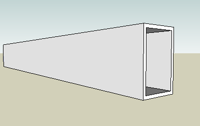 rectangular hollow section